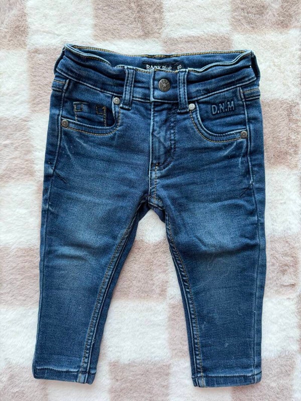 Baby blue broek maat 80