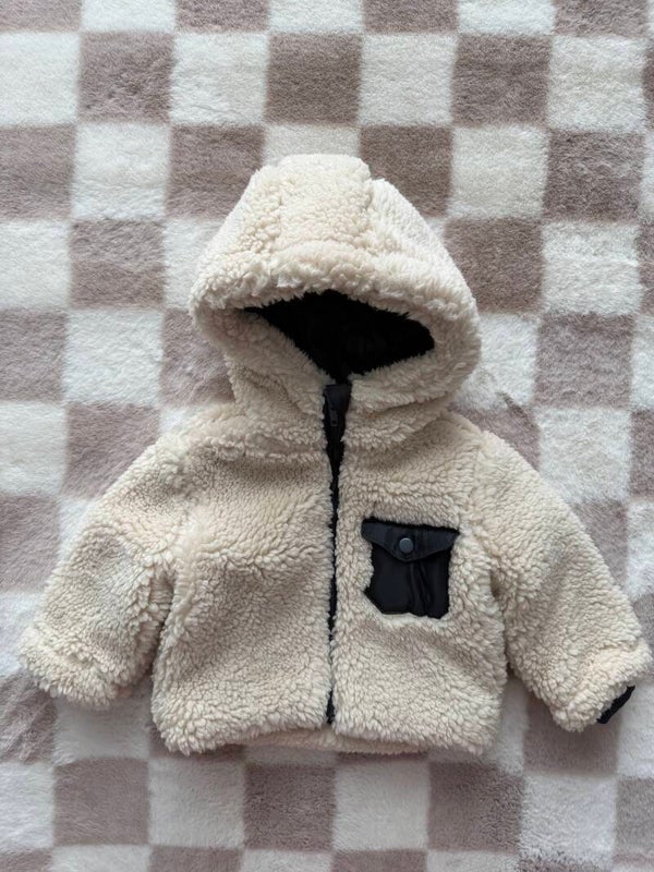 Hema teddy jas maat 62