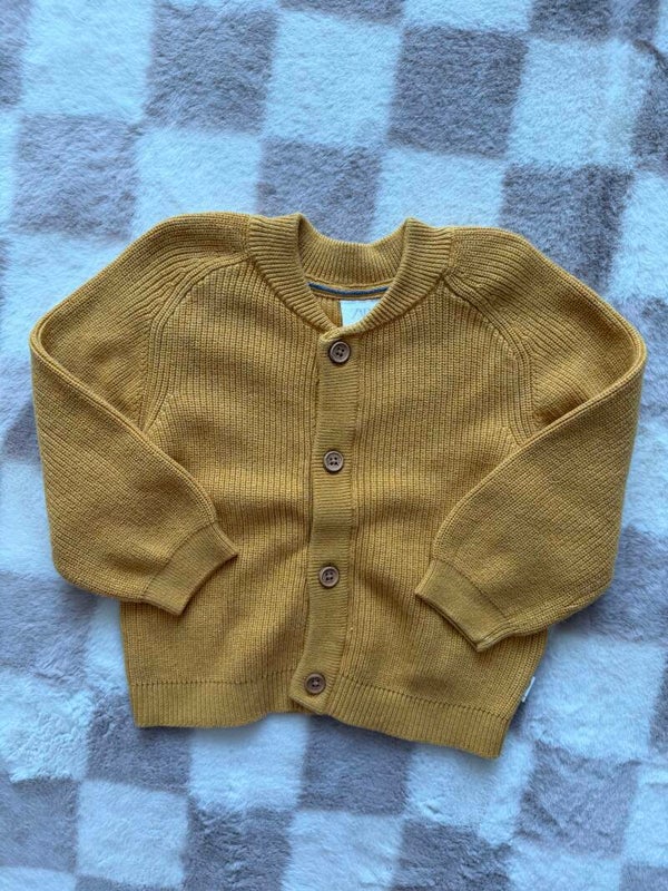Zara vest maat 86cm - Geel
