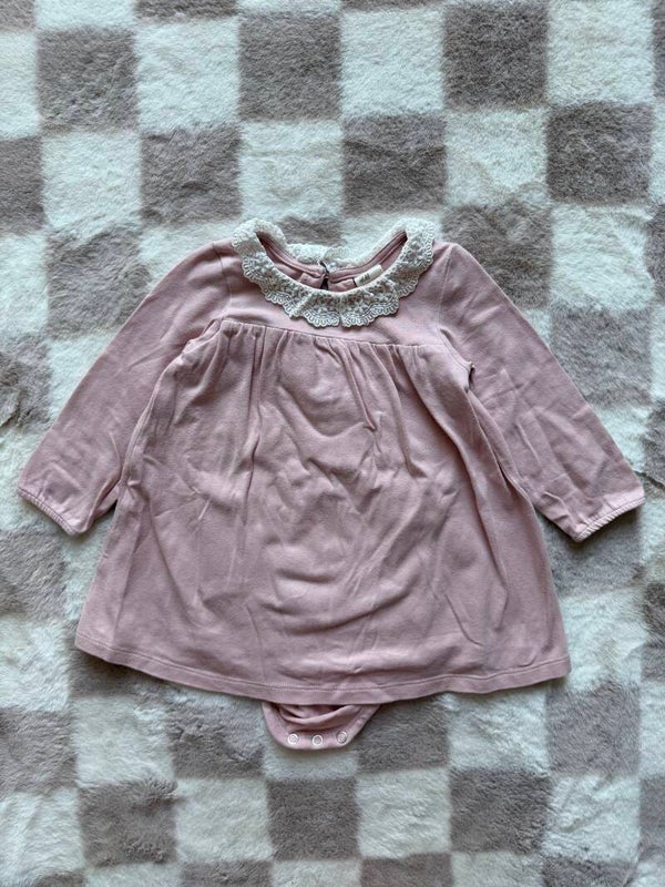 H&M jurk met romper maat 74