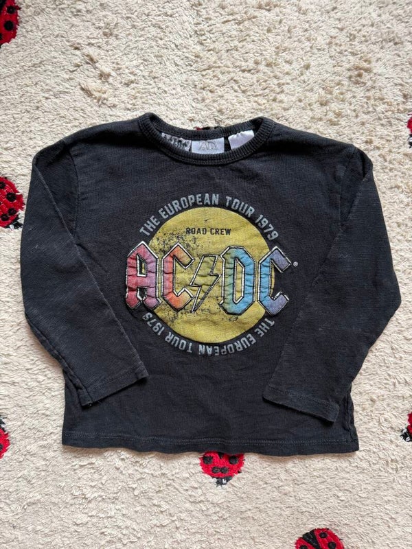 Zara shirt maat 80cm - ACDC