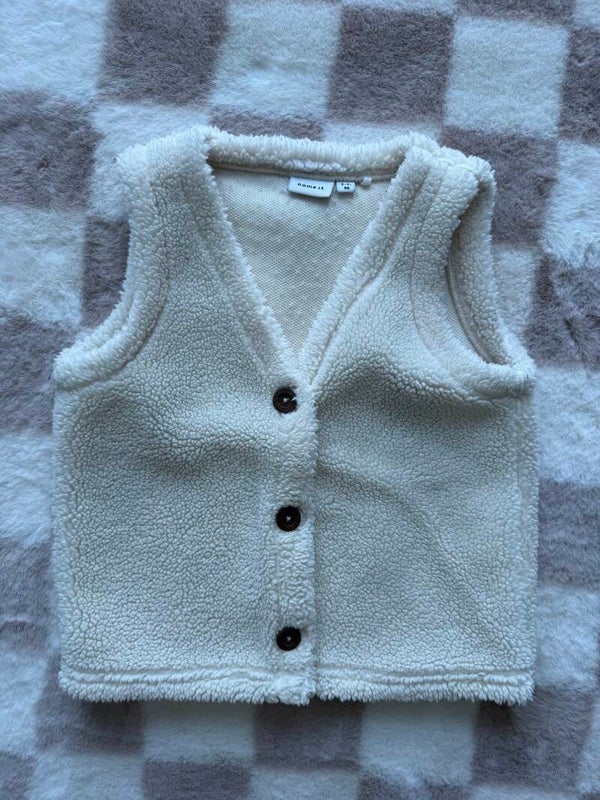 Name it teddy gilet maat 98
