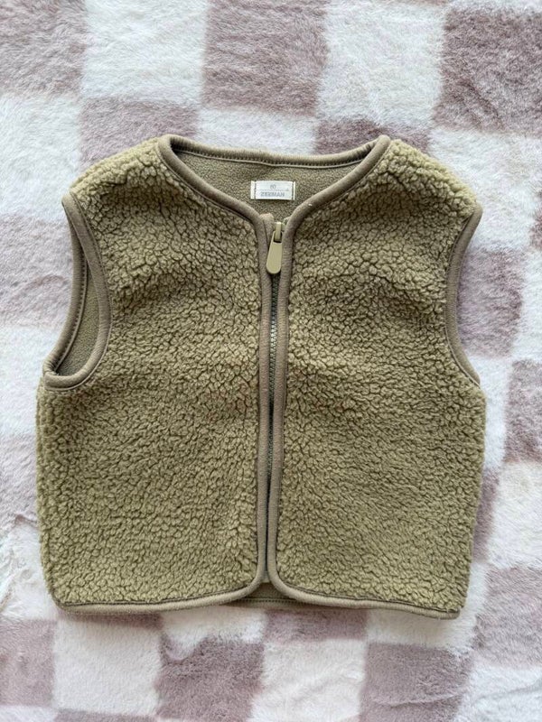 Teddy gilet maat 80