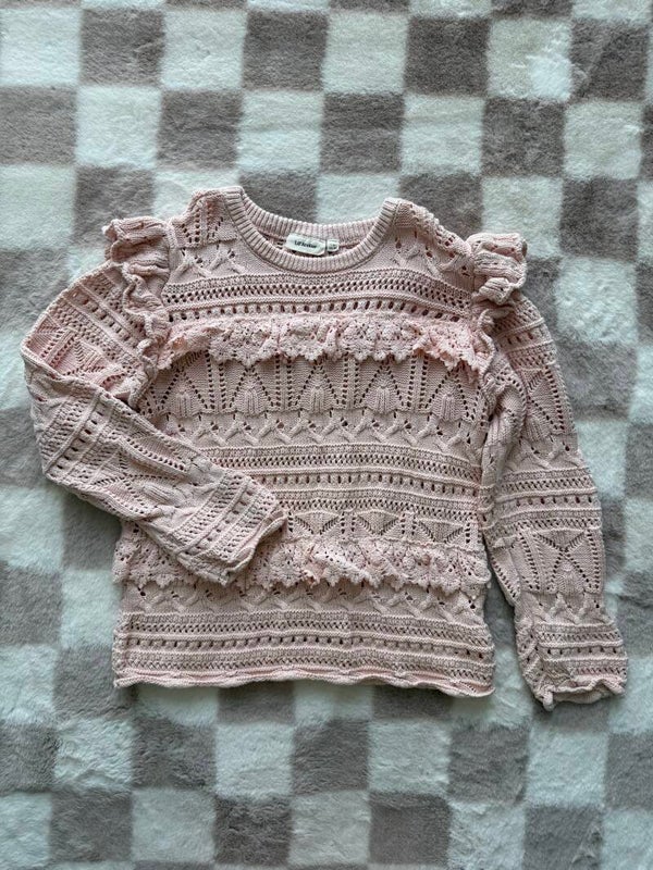 Lil' Atelier trui maat 122/128 - Roze