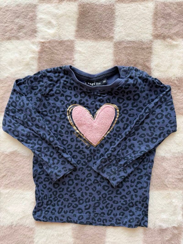Baby blue shirt maat 86
