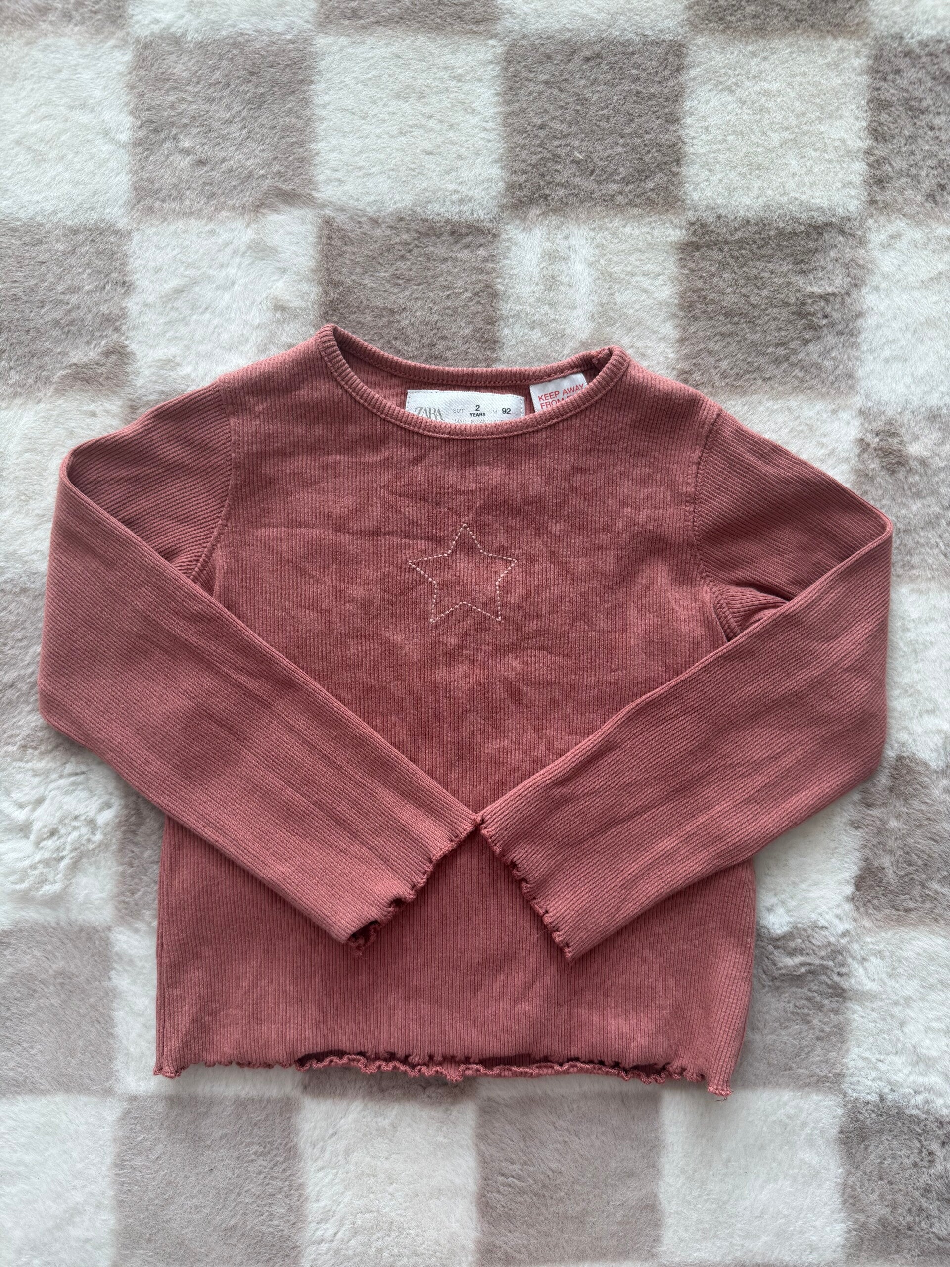 Zara shirt maat 92cm