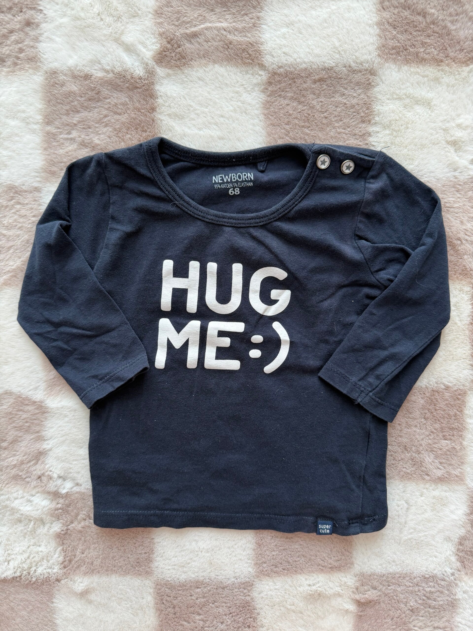 Newborn shirt maat 68