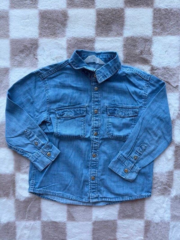 H&M overhemd maat 110