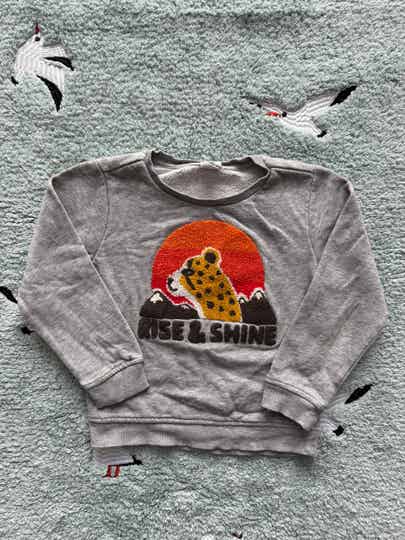 Hema sweater maat 98/104 - Grijs