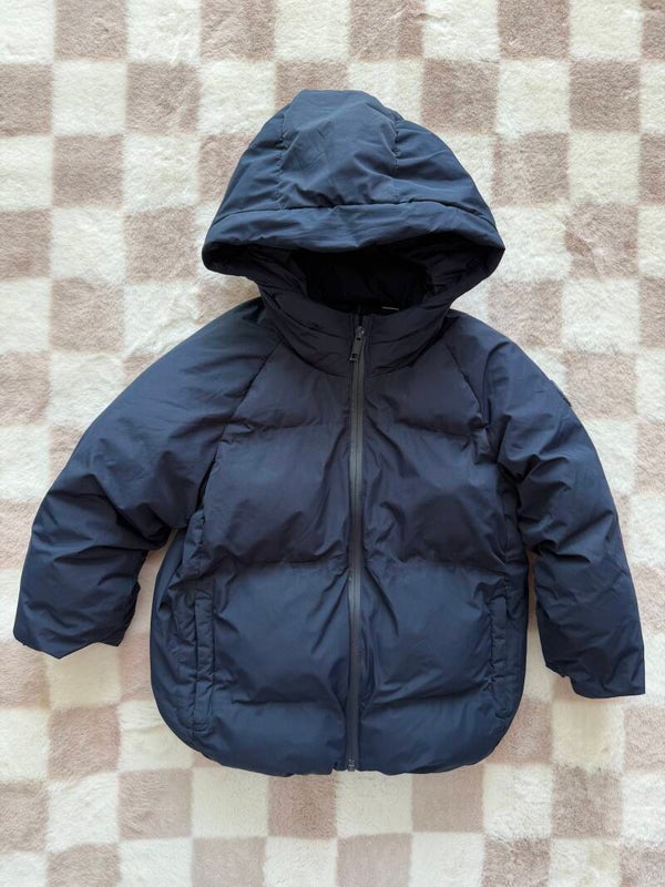 Zara winterjas maat 110cm - Blauw