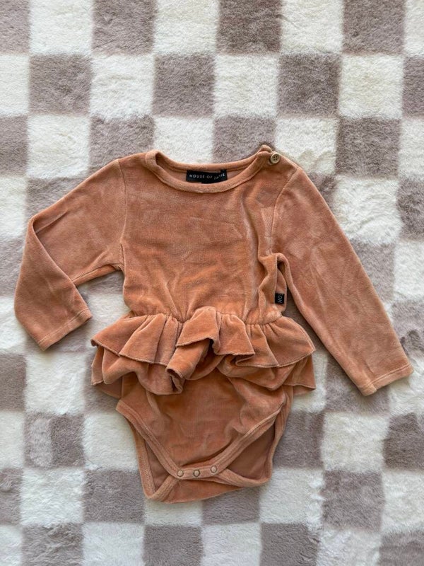 House of Jamie velours romper maat 86/92 - B keuze