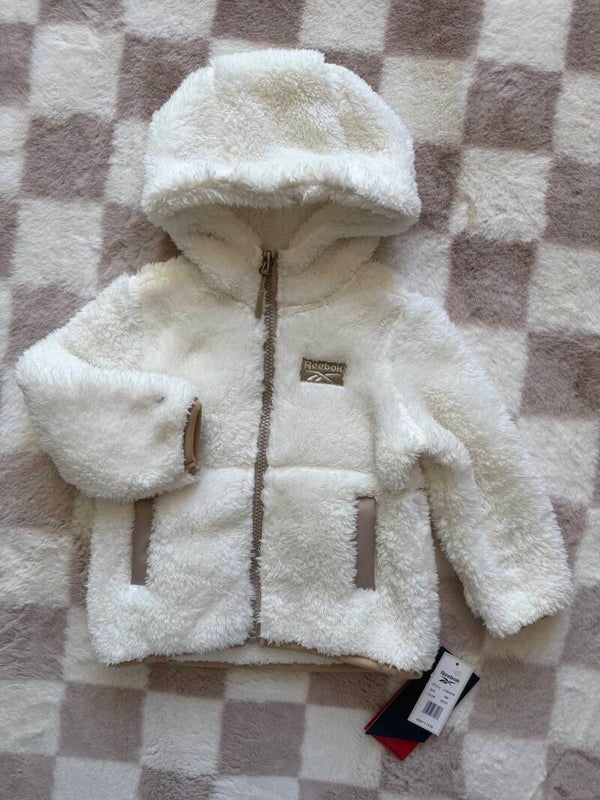 Reebok teddy jas maat 18M