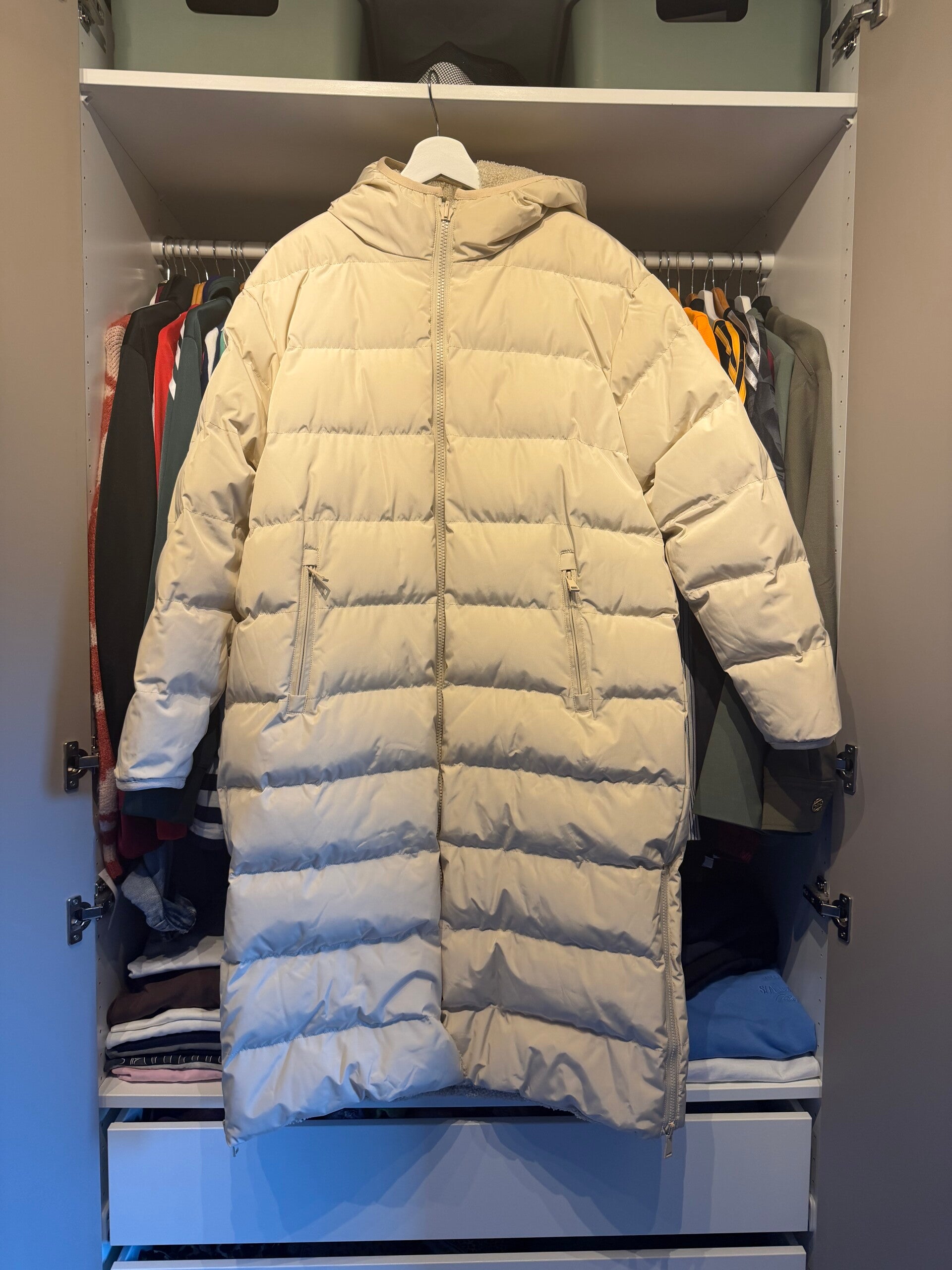 Air Force winterjas maat XL - 2 kanten draagbaar
