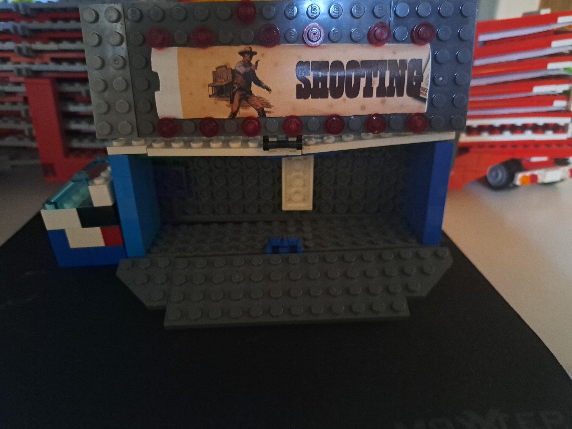 Manège stand lego fête foraine