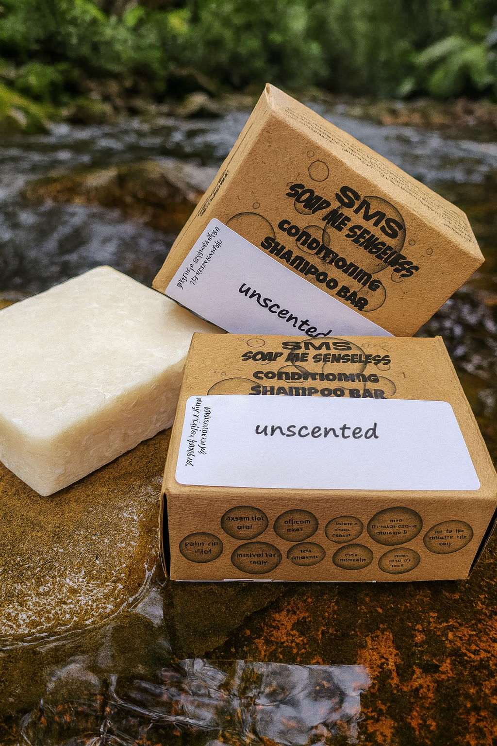 UNSCENTED SOLID CONDITIONING SHAMPOO BAR