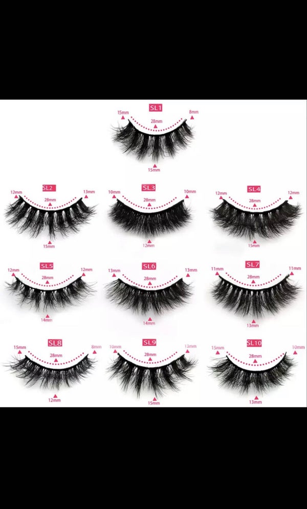 Lashes net wimpers