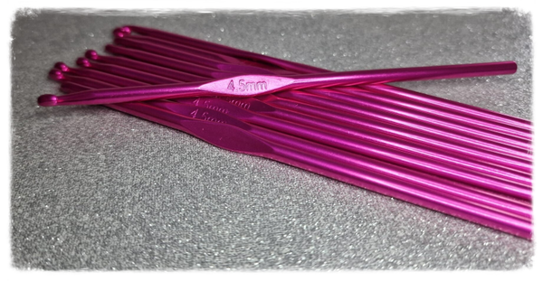 4.5 mm Metal Crochet hooks