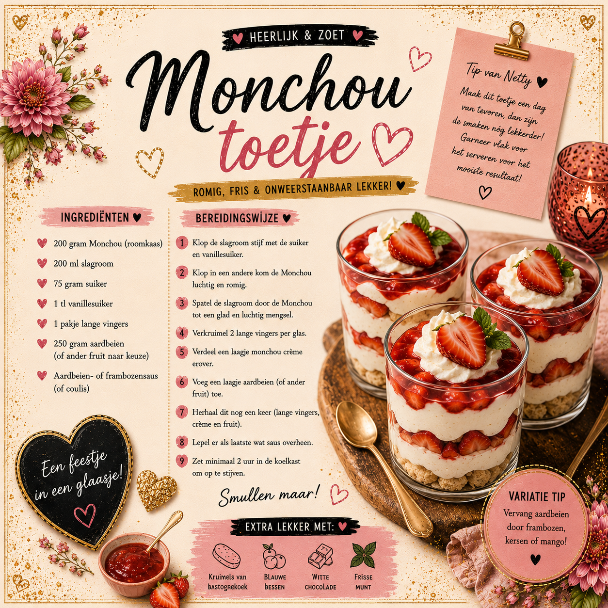 Monchou toetje