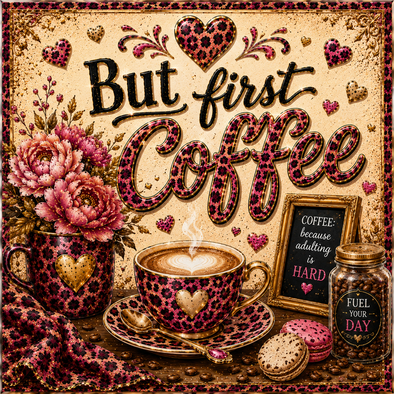 But first coffee