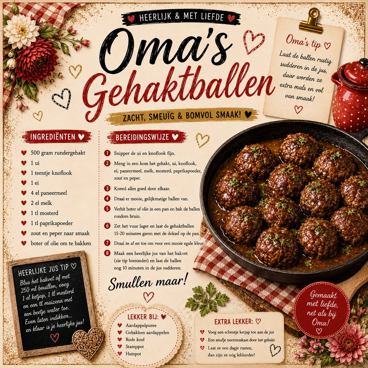 Oma's Gehaktballen