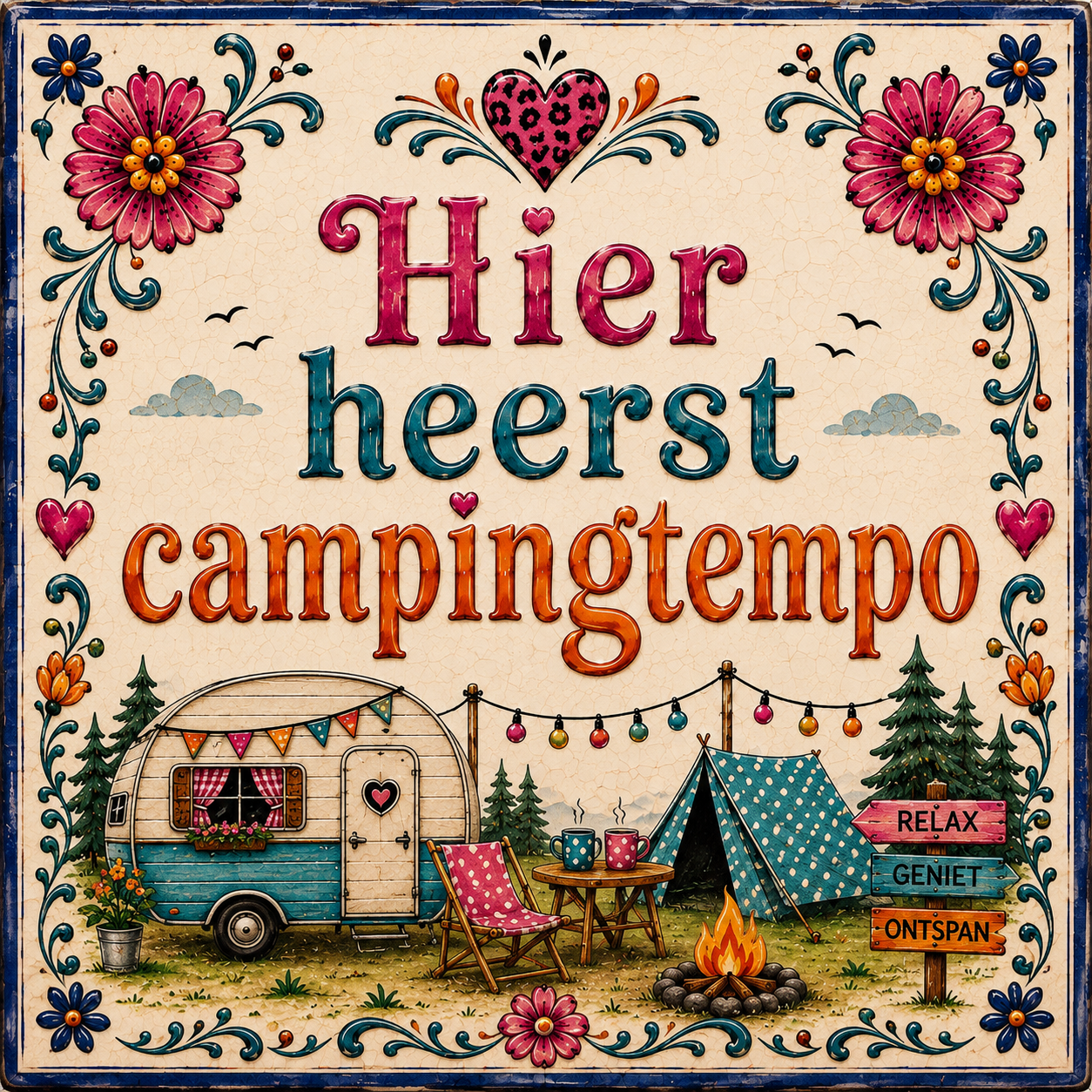 Hier heerst campingtempo