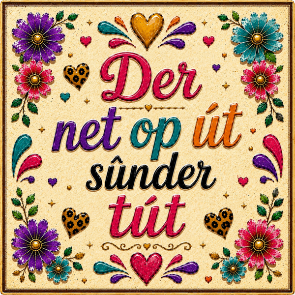 Der net op ut sunder tut