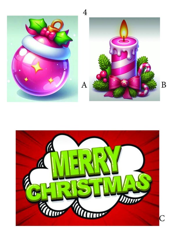 Kerst Popart 4