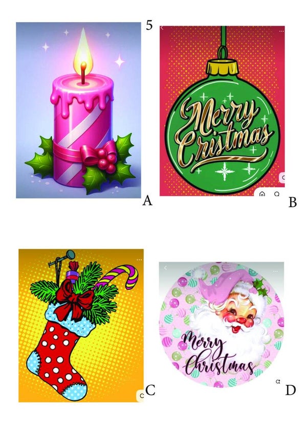Kerst Popart 5