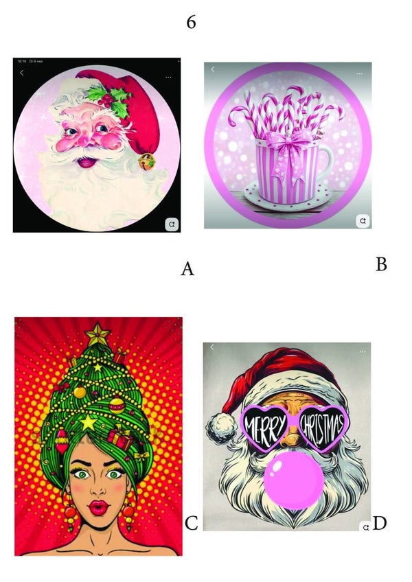 Kerst Popart 6