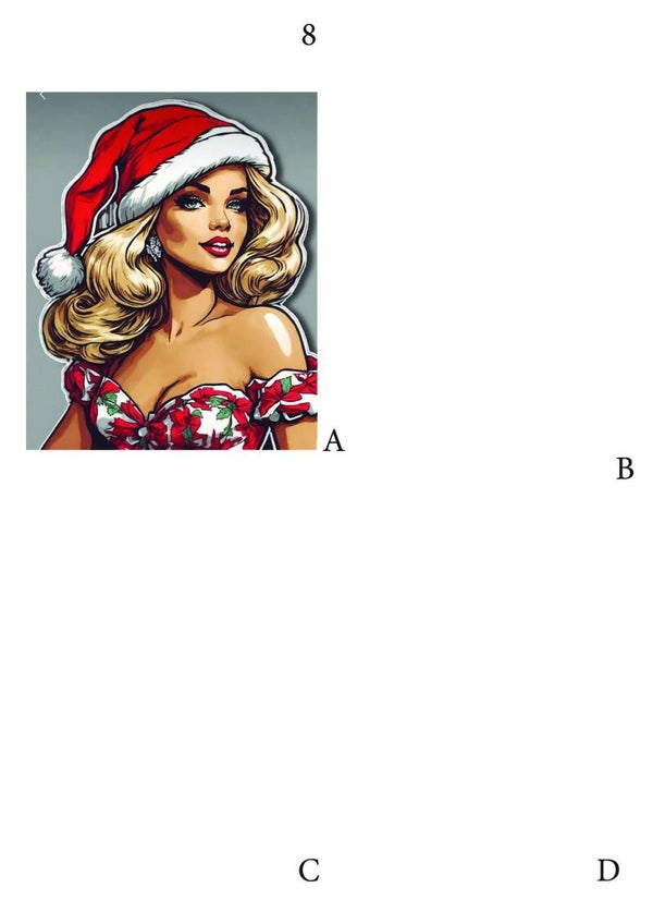 Kerst Popart 8