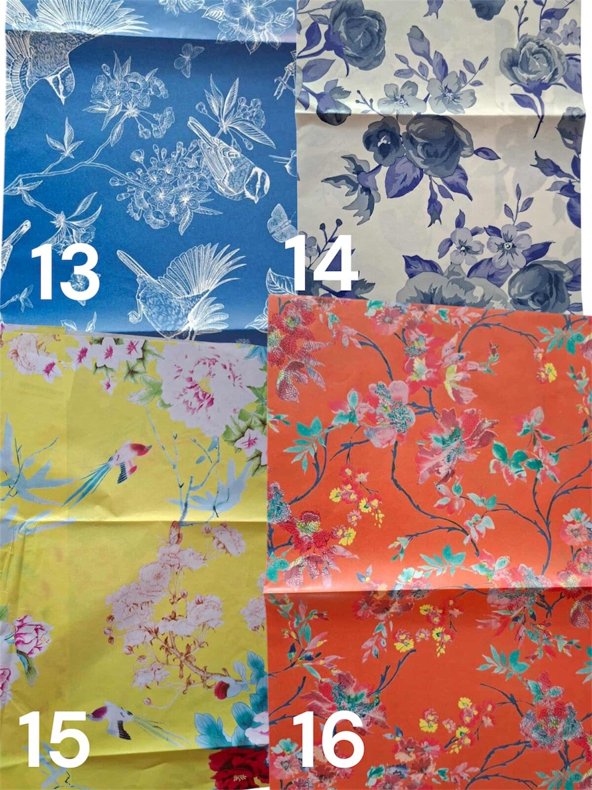 decoupage papier 13,14,15,16