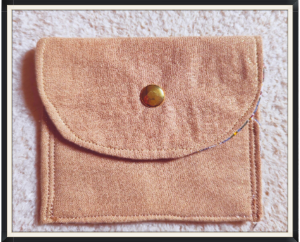 Porte carte Alienor Doré