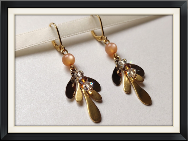 Boucles d'oreilles Bédélia