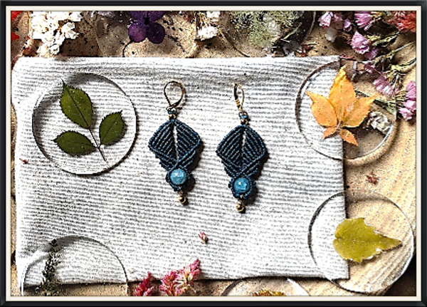 Boucles d'oreilles Amarine