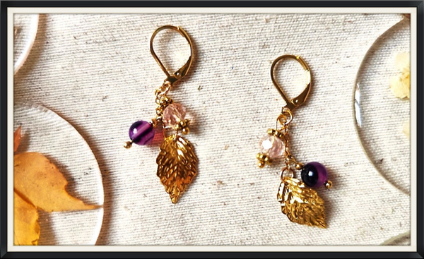 Boucles d'oreilles Hanaé
