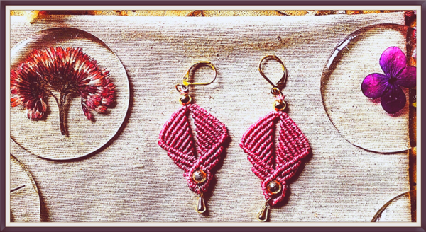 Boucles d'oreilles Aloïse
