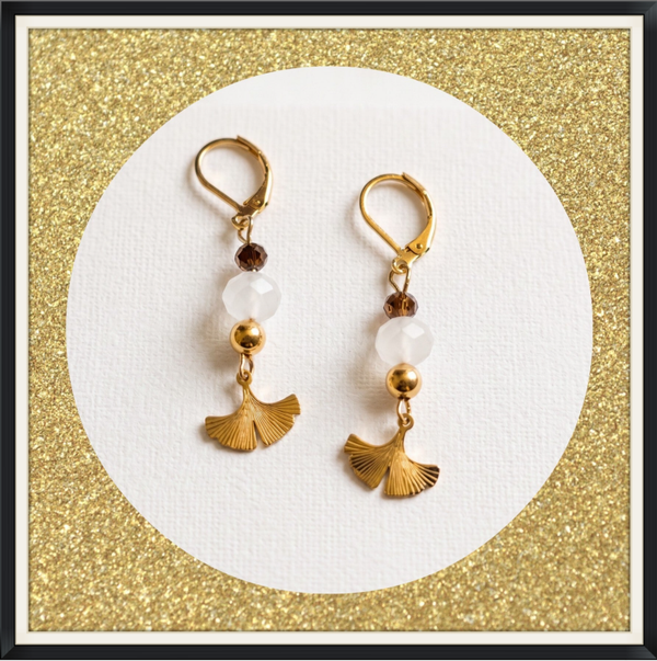 Boucles d'oreilles Méloé version 2