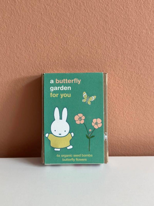 Nijntje giftbox jongen mini met 4 zaadbommetjes - flowers for you