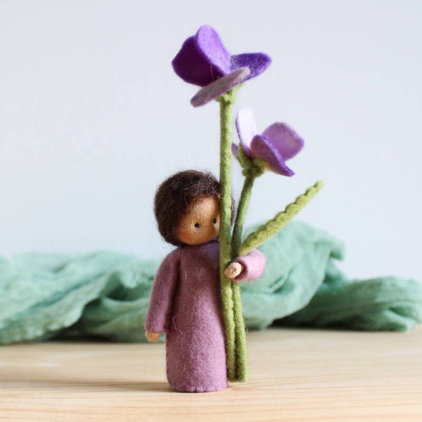 Bloemenkindje viooltje