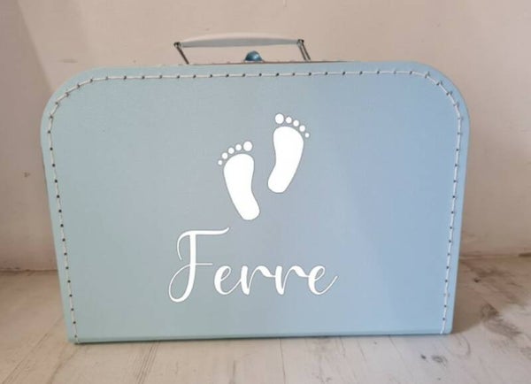 Kinderkoffertje met Voetjes