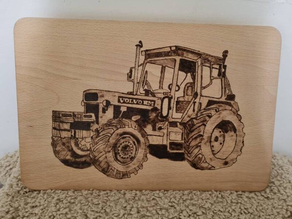 Houten plank gepersonaliseerd - prijs op aanvraag