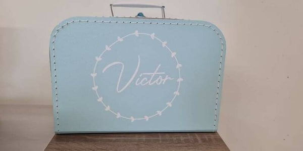 Kinderkoffertje met Hartjes