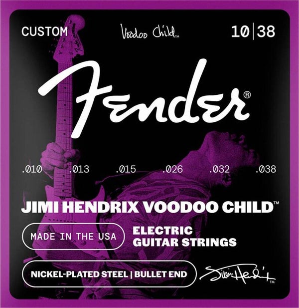 Fender 0733250609 Elektrische Gitaarsnaren Jimi Hendrikx Voodoo Child 10-38