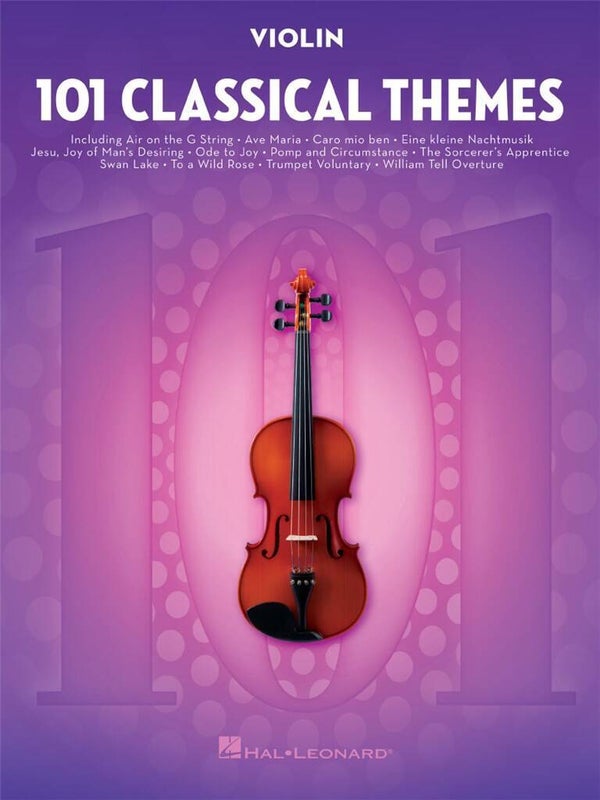 101 Classical Themes For Violin - Hal Leonard