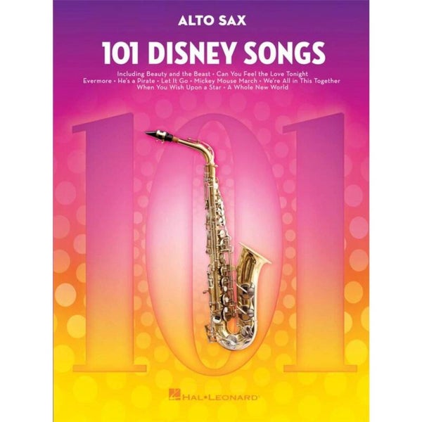 101 Disney Songs Altsaxofoon - Hal Leonard