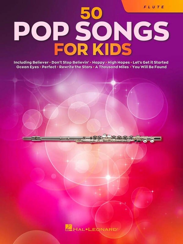 50 PopSongs for Kids Fluit - Hal Leonard