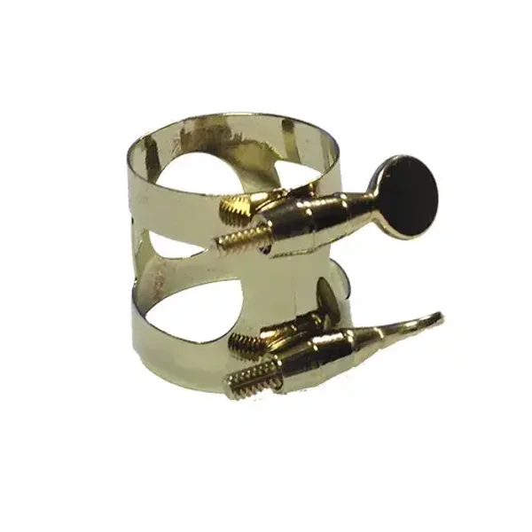 APM TSL-2 rietbinder tenor sax goudlak - APM TSL-1 Nikkel