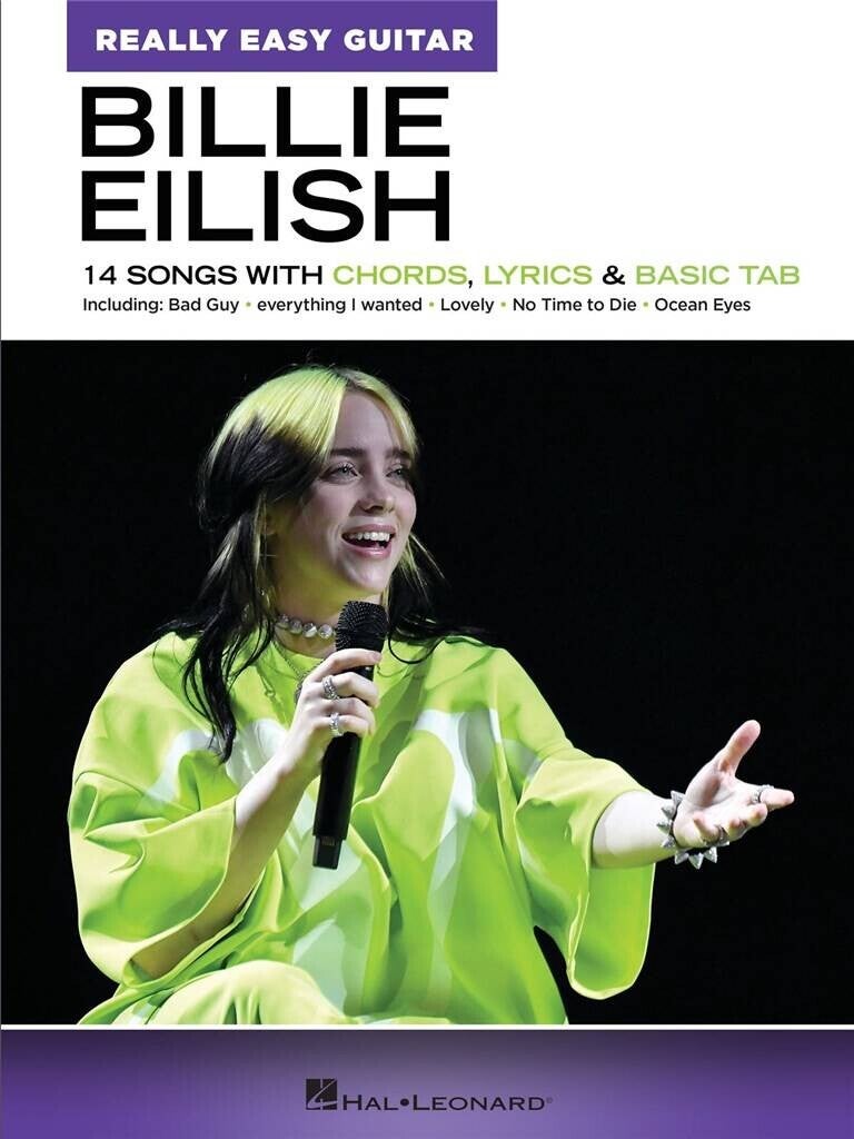 Billie Eilish - Really Easy Guitar Series Album Hal Leonard