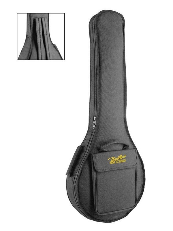 Boston gigbag voor tenorbanjo of gitaarbanjo 21 mm voering TB-21