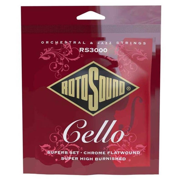 Cellosnaren set Rotosound Orchestral & Jazz 4/4 RS3000